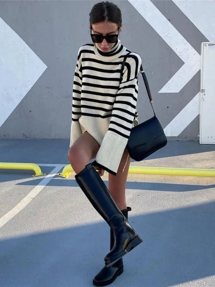 Levoire | Pull Rayé Chic
