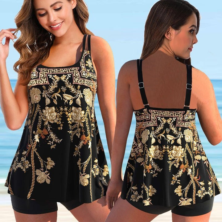 Levoire | Tankini Set Grande Taille Jaune