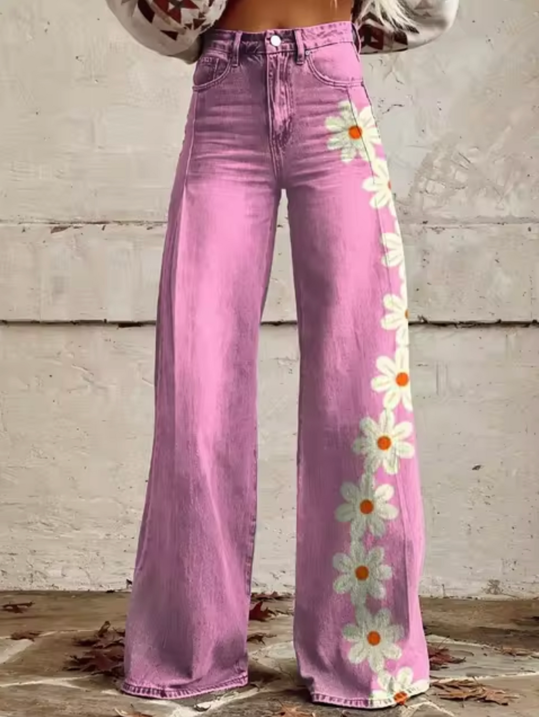 Levoire | Pantalon Large Avec Motif Lumineux Led Couleur 10