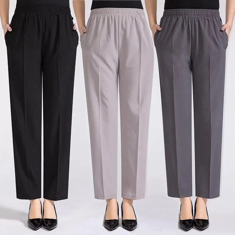Levoire | Pantalons Stretch Élégants Pour Femme Taille Haute