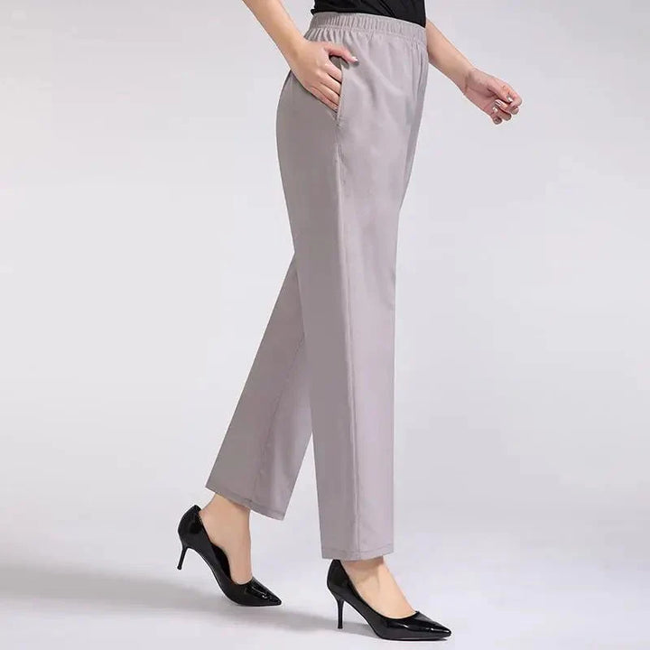 Levoire | Pantalons Stretch Élégants Pour Femme Taille Haute