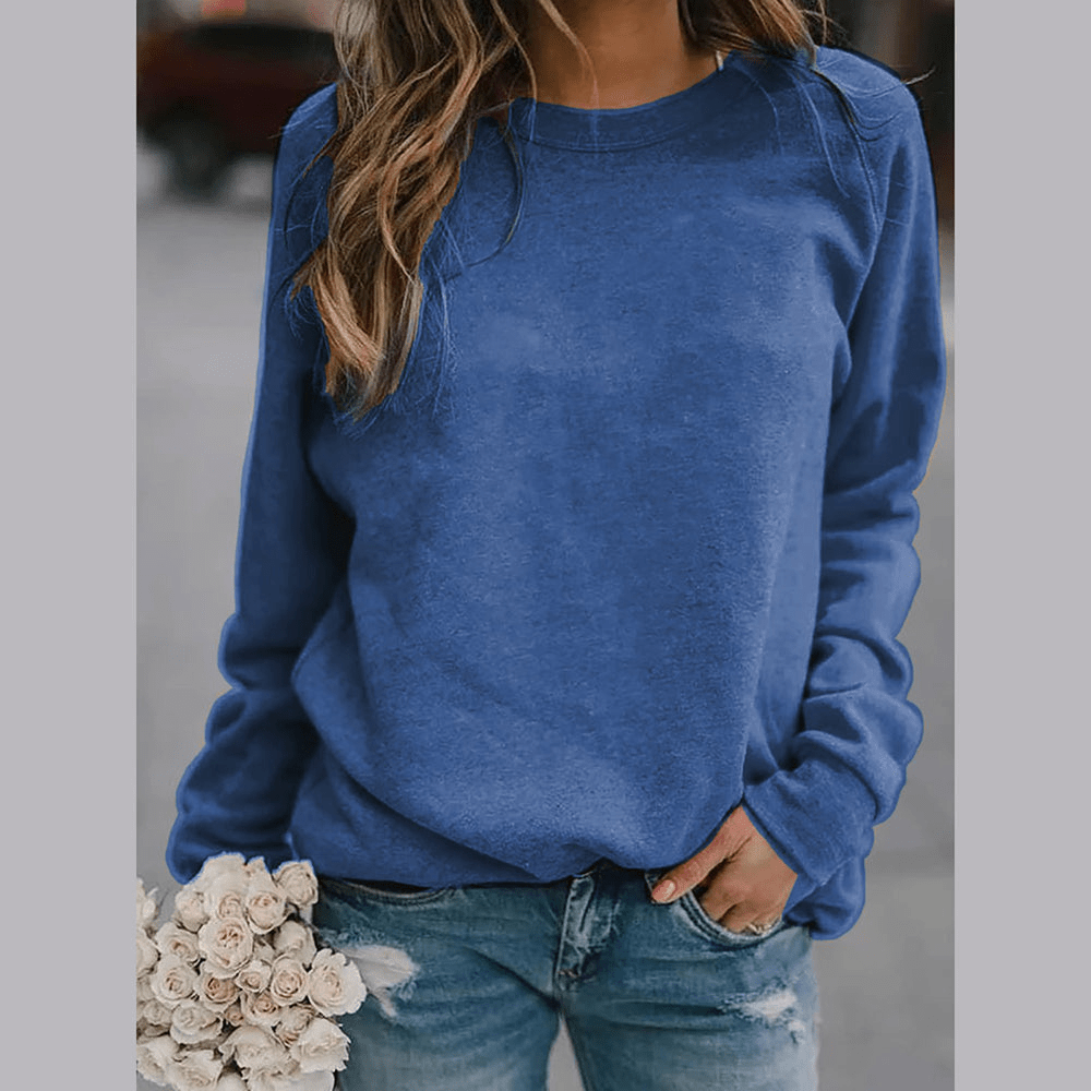 Levoire | Sweat Décontracté Confort Femme Bleu