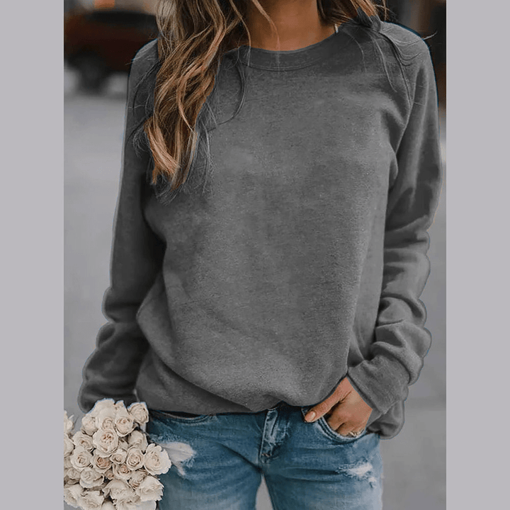 Levoire | Sweat Décontracté Confort Femme Gris