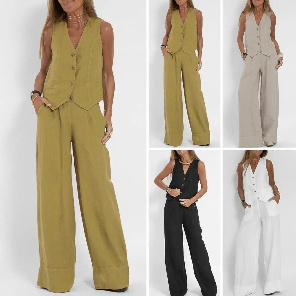 Levoire | Ensemble Décontracté Gilet Pantalon