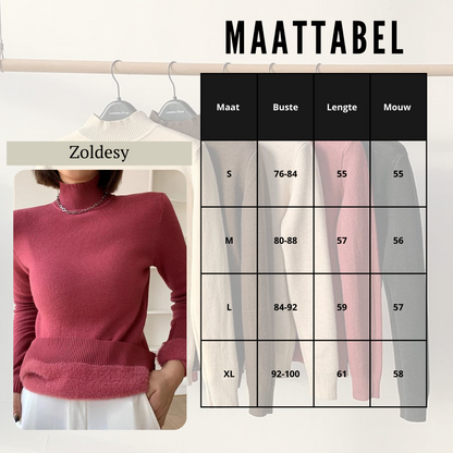 Levoire | Pull À Col Roulé En Polaire