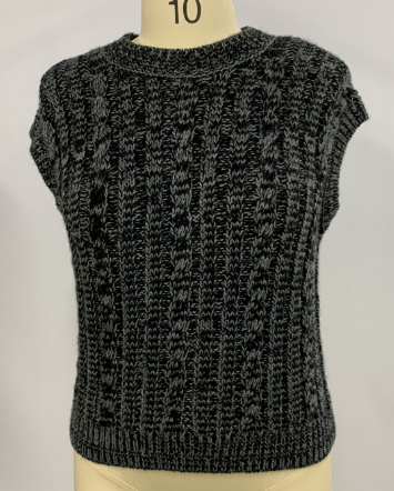 Levoire | Pour femmes gilet en tricot sans manches à manches longues