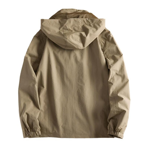 Levoire | Veste À Capuche Imperméable À Manches Longues Avec Fermeture Éclair