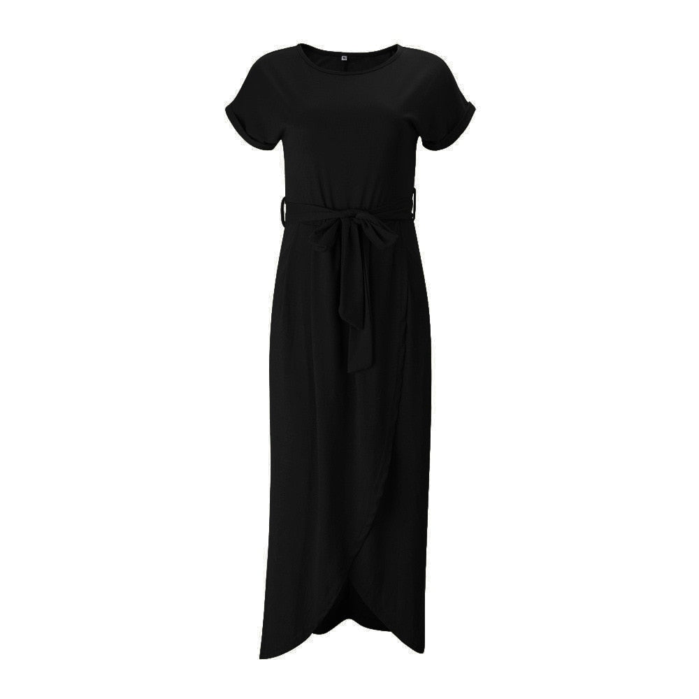 Levoire | Robe Portefeuille Navy Noir