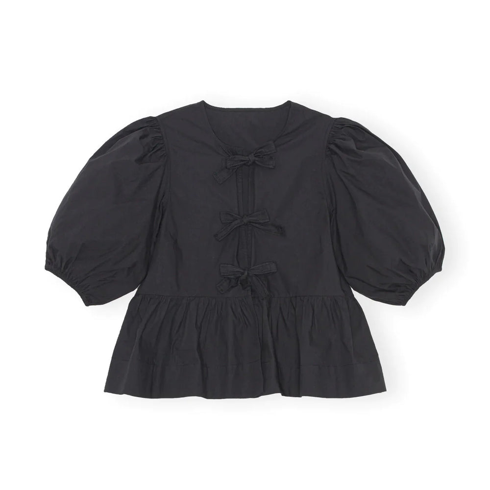 Levoire | Chemise à nœud élégante Noir