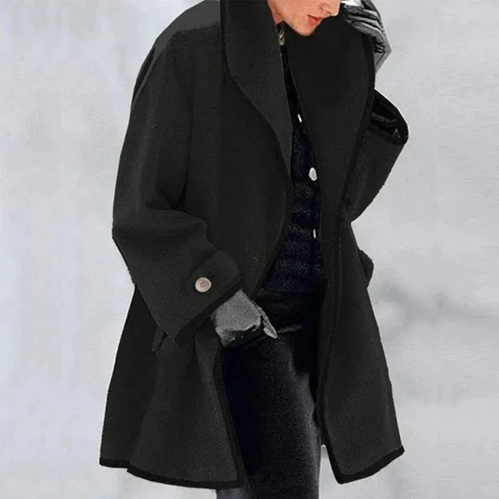 Levoire | Veste Élégante À Contraste Noir