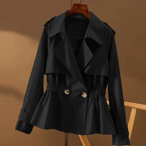 Levoire | Veste Trench Courte Isabel Boutonnage Double