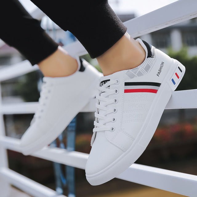 Levoire | Chaussures De Sport Blanc Rouge Bleu